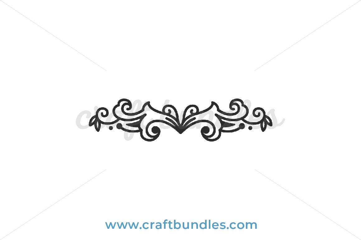 Download Ornamental Frame Design Svg Cut File Craftbundles