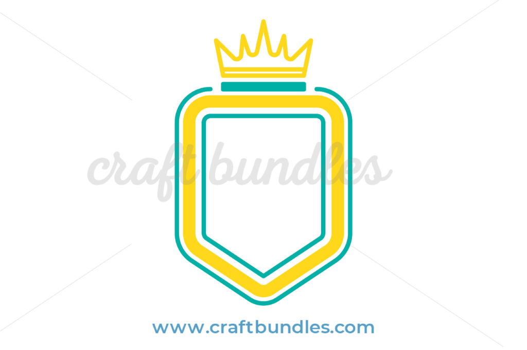 Download Crown Monogram SVG Cut File - CraftBundles