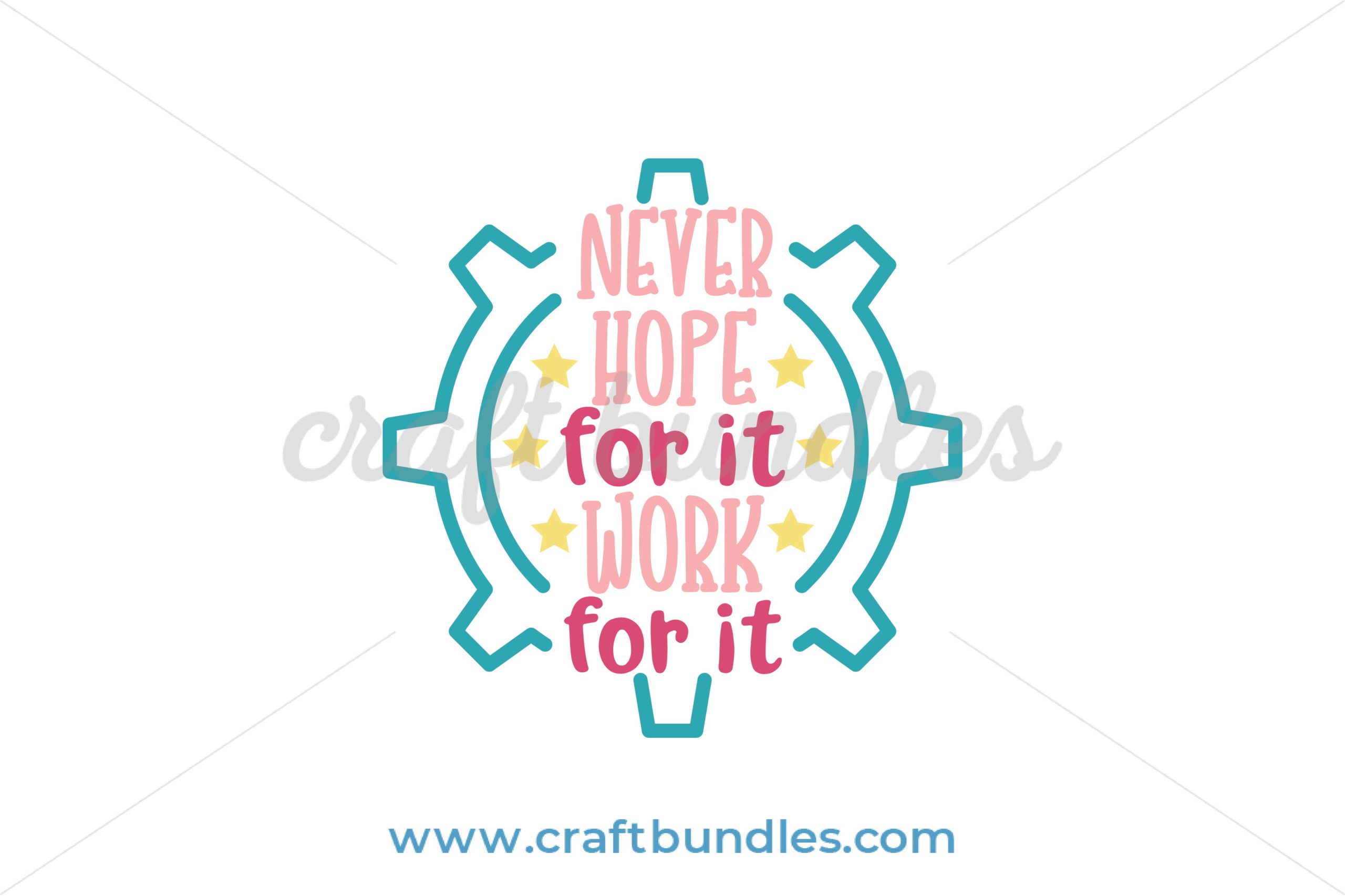 Download Hard Work SVG Cut File - CraftBundles