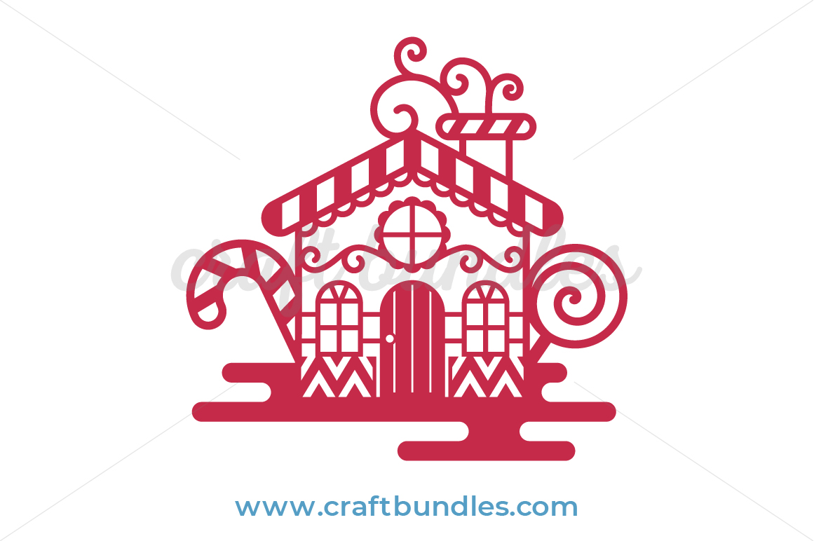 Download Holiday House SVG Cut File - CraftBundles