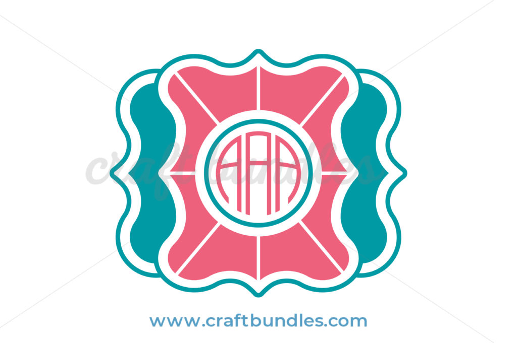 Download Monogram SVG Cut File - CraftBundles