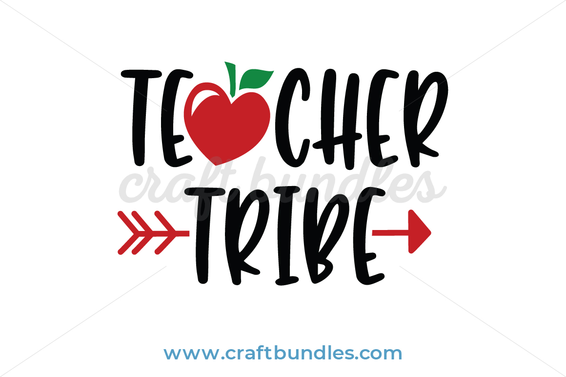 Download Teacher Tribe Svg Cut File Craftbundles