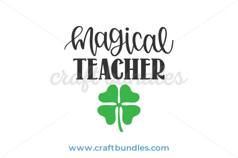 Download Magical Teacher SVG Cut File - CraftBundles