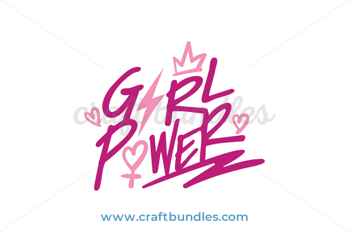 Download Girl Power Svg Cut File Craftbundles